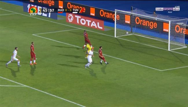 هدف تونس الملغي امام مدغشقر في كاس امم افريقيا