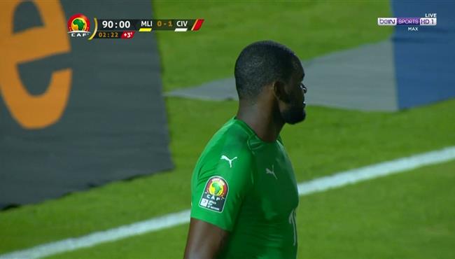حارس كوت ديفوار يحرم مالي من تسجيل هدف التعادل في كأس امم افريقيا