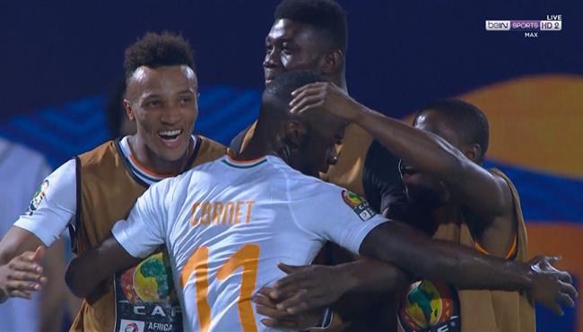 هدف كوت ديفوار الرابع في مرمي ناميبيا بكاس امم افريقيا