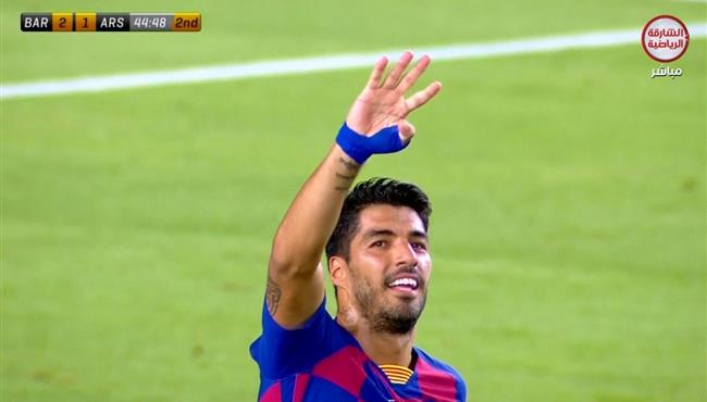 هدف سواريز الرائع في مرمي ارسنال بكاس خوان جامبر