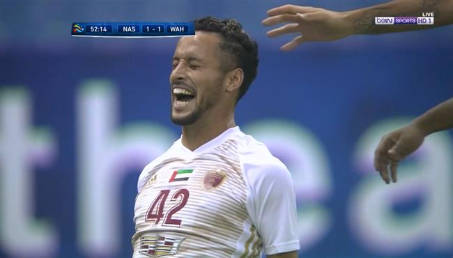 هدف تعادل الوحدة مع النصر 1 1 دوري ابطال اسيا