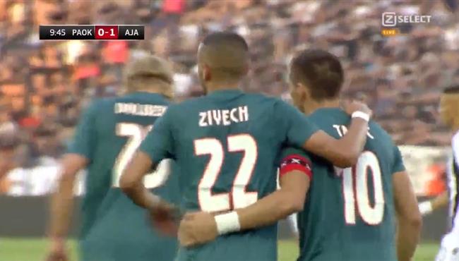 اهداف مباراة اياكس وباوك سالونيكا 2 2 دوري ابطال اوروبا