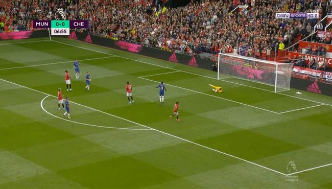 خطأ قاتل من مدافع تشيلسي كاد ان يتسبب في هدف لمانشستر يونايتد