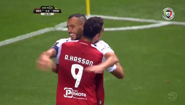 هدف كوكا في مباراة سبورتينج براجا وموريرينسي بالدوري البرتغالي