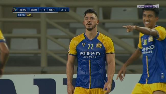 هدف النصر الثاني في مرمي الوحدة جوليانو