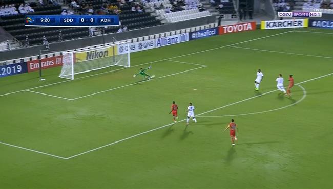 تصدي رائع من حارس مرمي السد القطري امام الدحيل