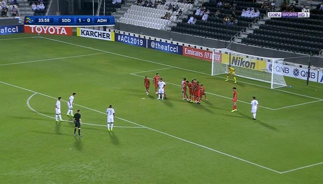هدف السد الثاني الرائع في مرمي الدحيل بدوري ابطال اسيا