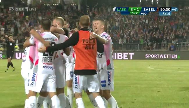 اهداف مباراة بازل ولينتس 1 3 دوري ابطال اوروبا