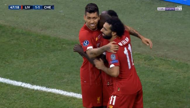 هدف تعادل ليفربول مع تشيلسي في السوبر الاوروبي ماني