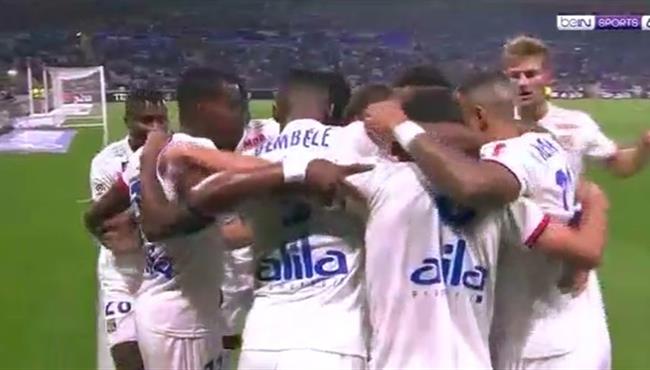 اهداف مباراة ليون وانجيه 6 0 الدوري الفرنسي