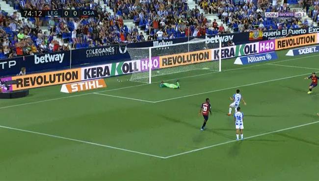 هدف فوز اوساسونا الرائع علي ليجانيس 1 0 الدوري الاسباني