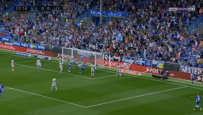 هدف فوز ديبورتيفو الافيس علي ليفانتي 1 0 الدوري الاسباني