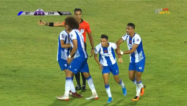هدف رائع في مباراة اتحاد طنجة والزوراء بالبطولة العربية