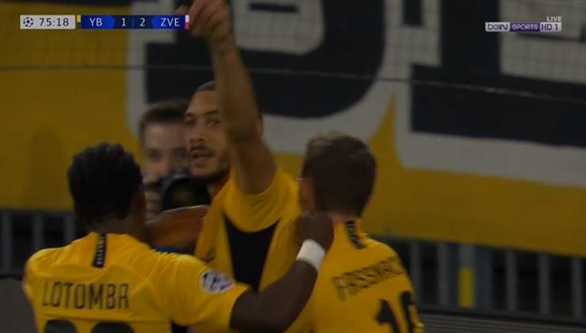 اهداف مباراة يونج بويز والنجم الاحمر 2 2 دوري ابطال اوروبا