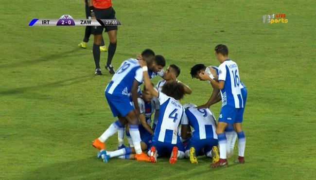 اهداف مباراة اتحاد طنجة والزوراء 3 0 البطولة العربية