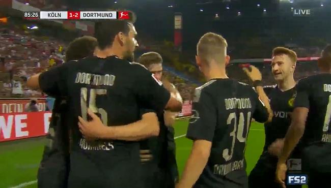 اهداف مباراة بوروسيا دورتموند وكولن 3 1 الدوري الالماني