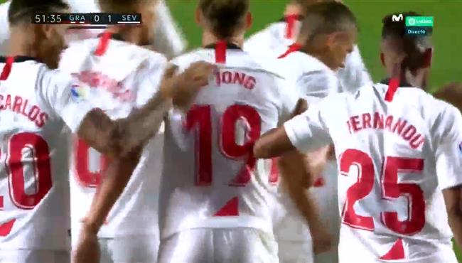 هدف فوز اشبيلية علي غرناطة 1 0 الدوري الاسباني