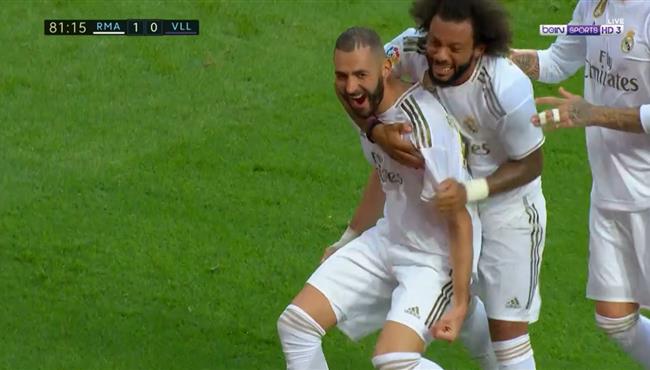 هدف كريم بنزيما الرائع في مرمي بلد الوليد بالدوري الاسباني