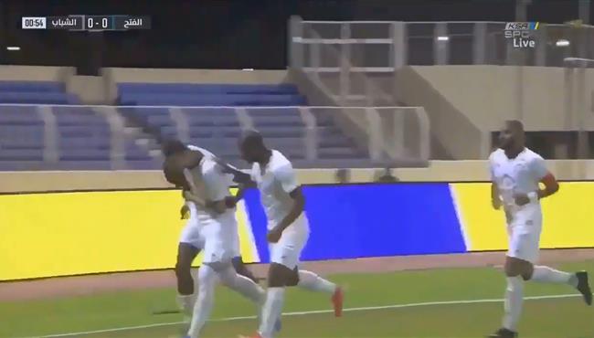 اهداف مباراة الشباب والفتح 2 1 الدوري السعودي