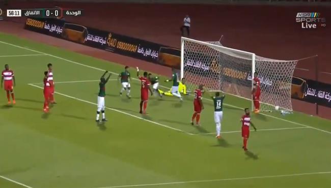 اهداف مباراة الاتفاق والوحدة 2 0 الدوري السعودي