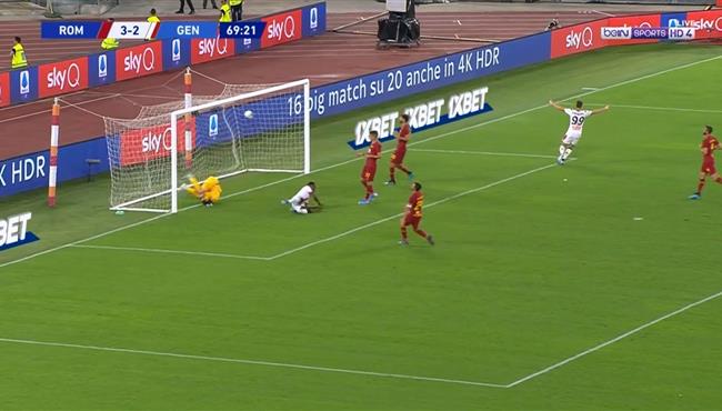 اهداف مباراة روما وجنوي 3 3 الدوري الايطالي