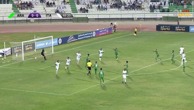 هدف فوز الاتحاد السكندري علي العربي 1 0 البطولة العربية