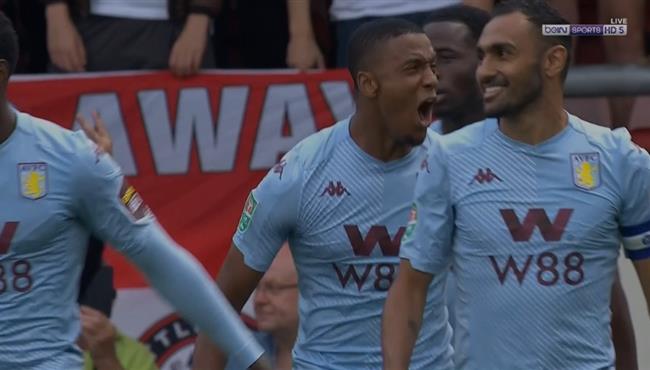 اهداف مبارة استون فيلا وكرو ألكساندرا 6 1 كاس الرابطة الانجليزية