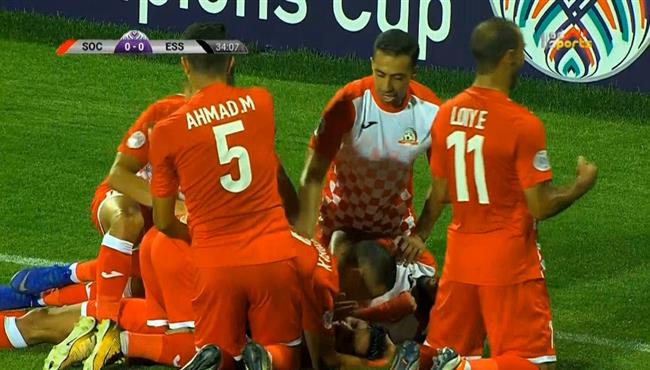 اهداف مباراة النجم الساحلي وشباب الاردن 1 2 البطولة العربية