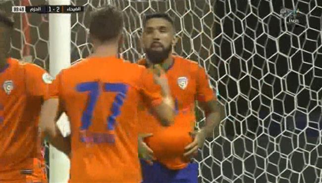 اهداف مباراة الفيحاء والحزم 2 1 الدوري السعودي