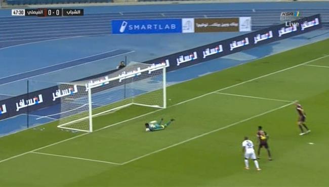 القائم يحرم الشباب من تسجيل الهدف الاول في مرمي الفيصلي بالدوري السعودي
