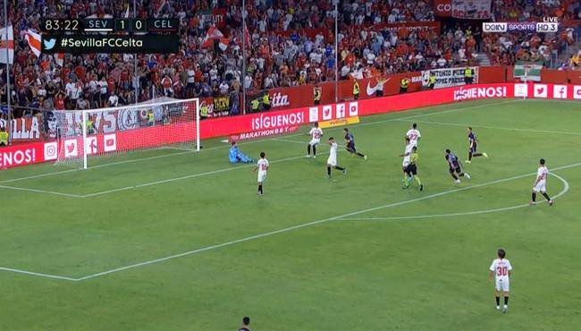 اهداف مباراة اشبيلية وسيلتا فيجو 1 1 الدوري الاسباني