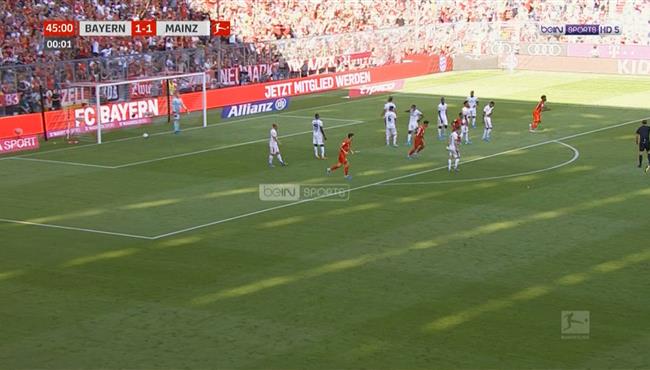 هدف الابا الرائع في مرمي ماينز بالدوري الالماني