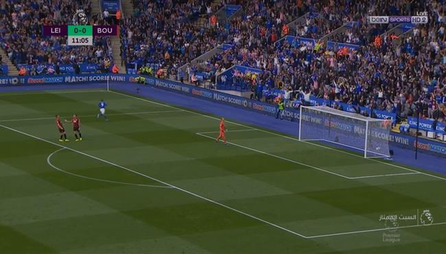 هدف فاردي الرائع في مرمي بورنموث بالدوري الانجليزي