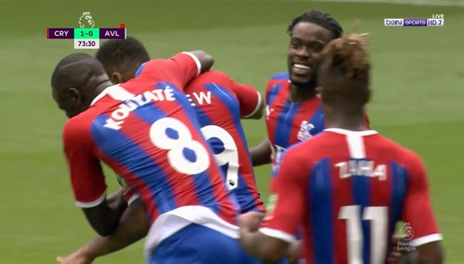 هدف فوز كريستال بالاس علي استون فيلا 1 0 الدوري الانجليزي