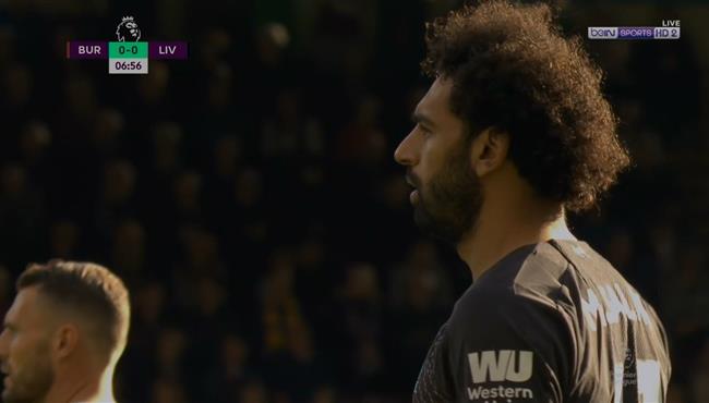 القائم يحرم محمد صلاح من تسجيل هدف في مرمي بيرنلي