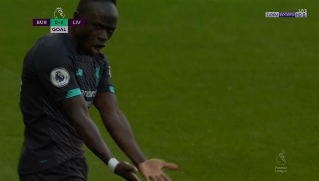 هدف ليفربول الثاني في مرمي بيرنلي ماني
