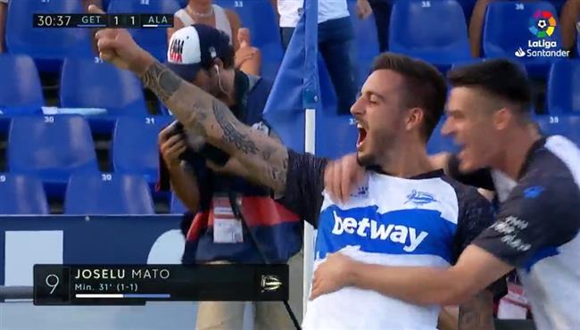 اهداف مباراة ديبورتيفو ألافيس وخيتافي 1 1 الدوري الاسباني