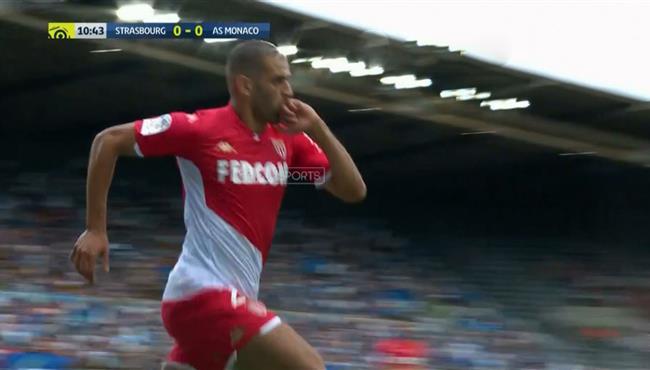 هدف اسلام سليماني في مباراة ستراسبورج وموناكو