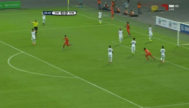 اهداف مباراة اليمن وسنغافورة 2 2 تصفيات كاس العالم