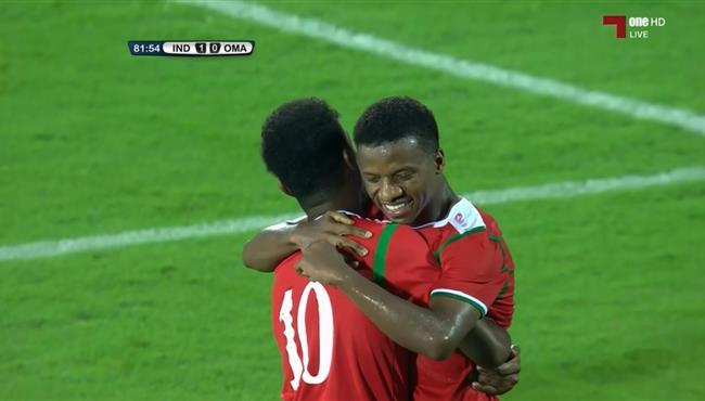 اهداف مباراة عمان والهند 2 1 تصفيات كأس العالم