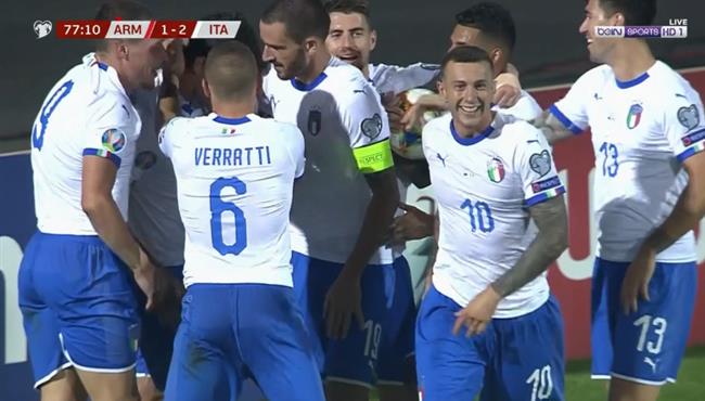 اهداف مباراة ايطاليا وارمينيا 3 1 تصفيات اليورو