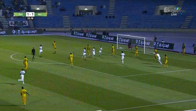 اهداف مباراة السعودية ومالي 1 1 مباراة ودية