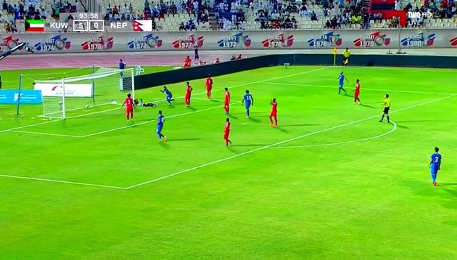 اهداف مباراة الكويت ونيبال 7 0 تصفيات كاس العالم