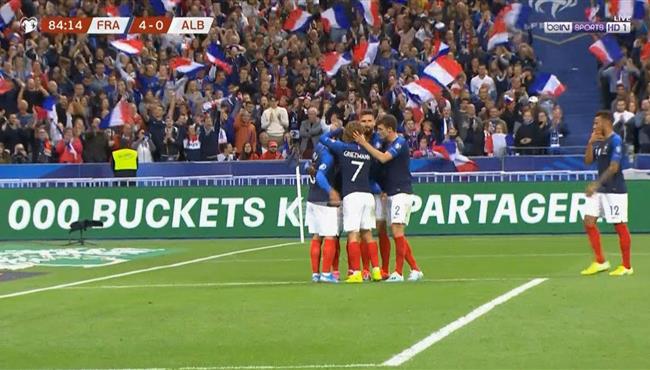اهداف مباراة فرنسا والبانيا 4 1 تصفيات امم اوروبا