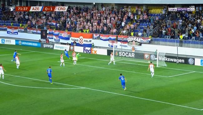 اهداف مباراة كرواتيا واذربيجان 1 1 تصفيات امم اوروبا