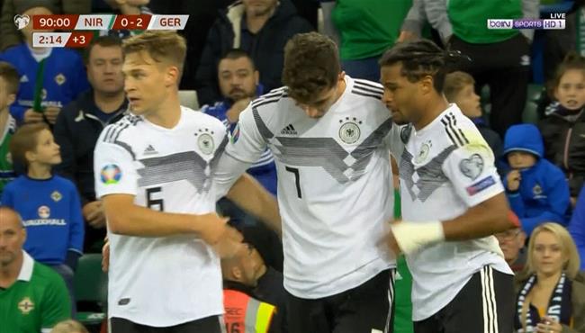 اهداف مباراة المانيا وايرلندا الشمالية 2 0 تصفيات امم اوروبا