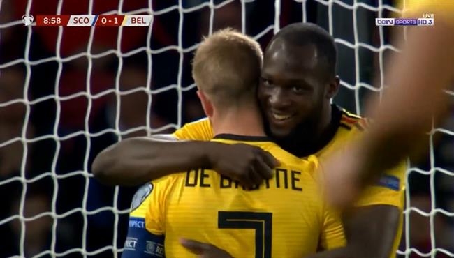 اهداف مباراة بلجيكا واسكتلندا 4 0 تصفيات امم اوروبا