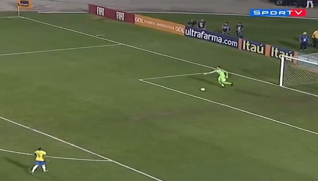 حارس البرازيل الأوليمبي يستعرض بتصدي مبهر أمام تشيلي