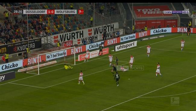 اهداف مباراة فولفسبورج وفورتونا دوسلدورف 1 1 الدوري الالماني