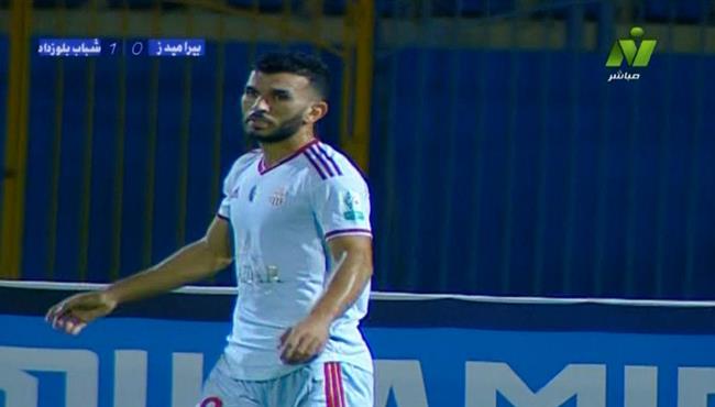 امير سعيود يهدر انفراد تام امام مرمي بيراميدز بالكونفيدرالية